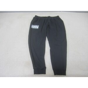 Under Armour Sweatpants Adult XL Black White Tapered Pants Activewear Joggers
